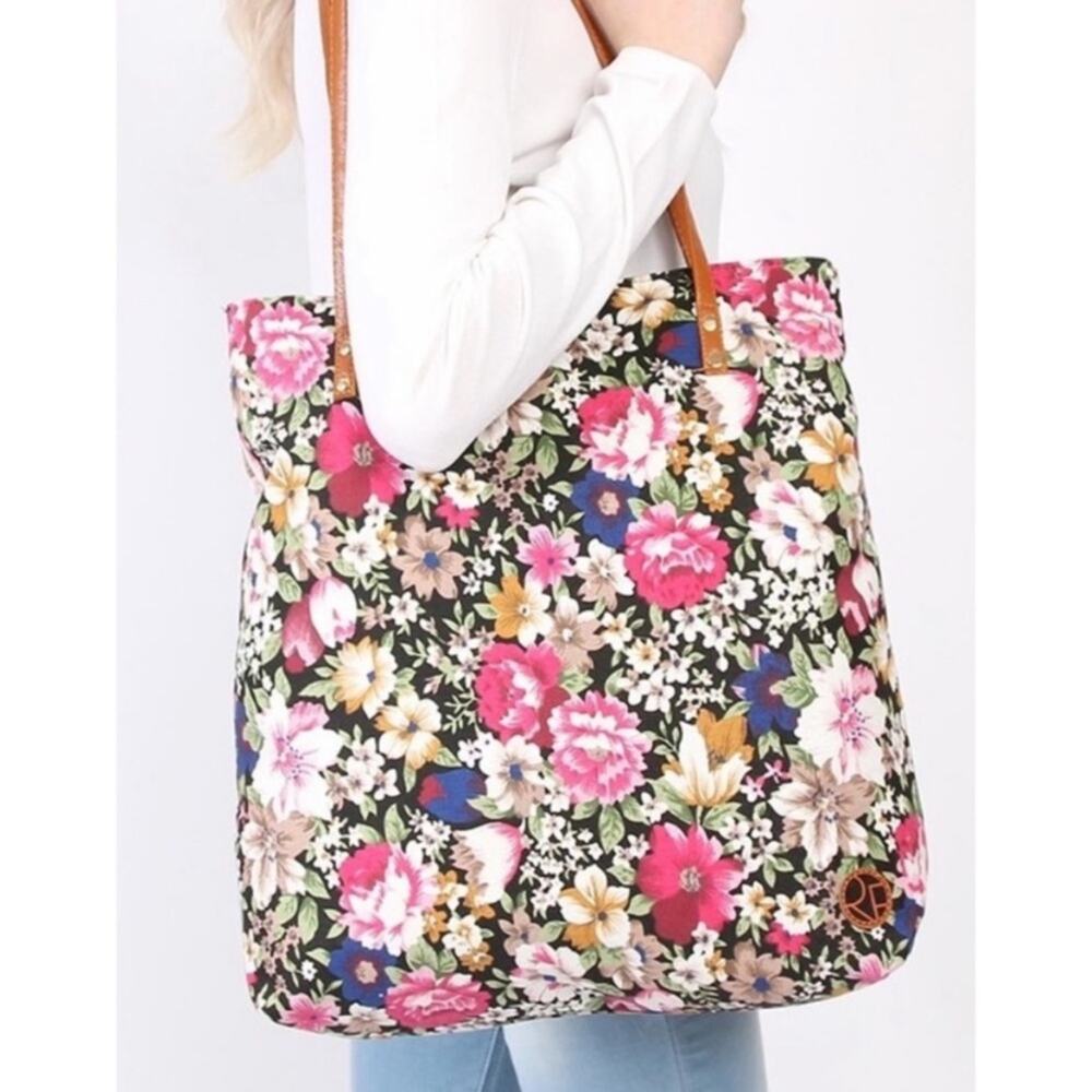 Floral Tote Bag - Picture 2 of 8